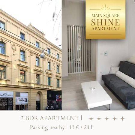 Luxurios And Historic Apartment "Shine" - Right On The Main Square Zagreb Exterior foto