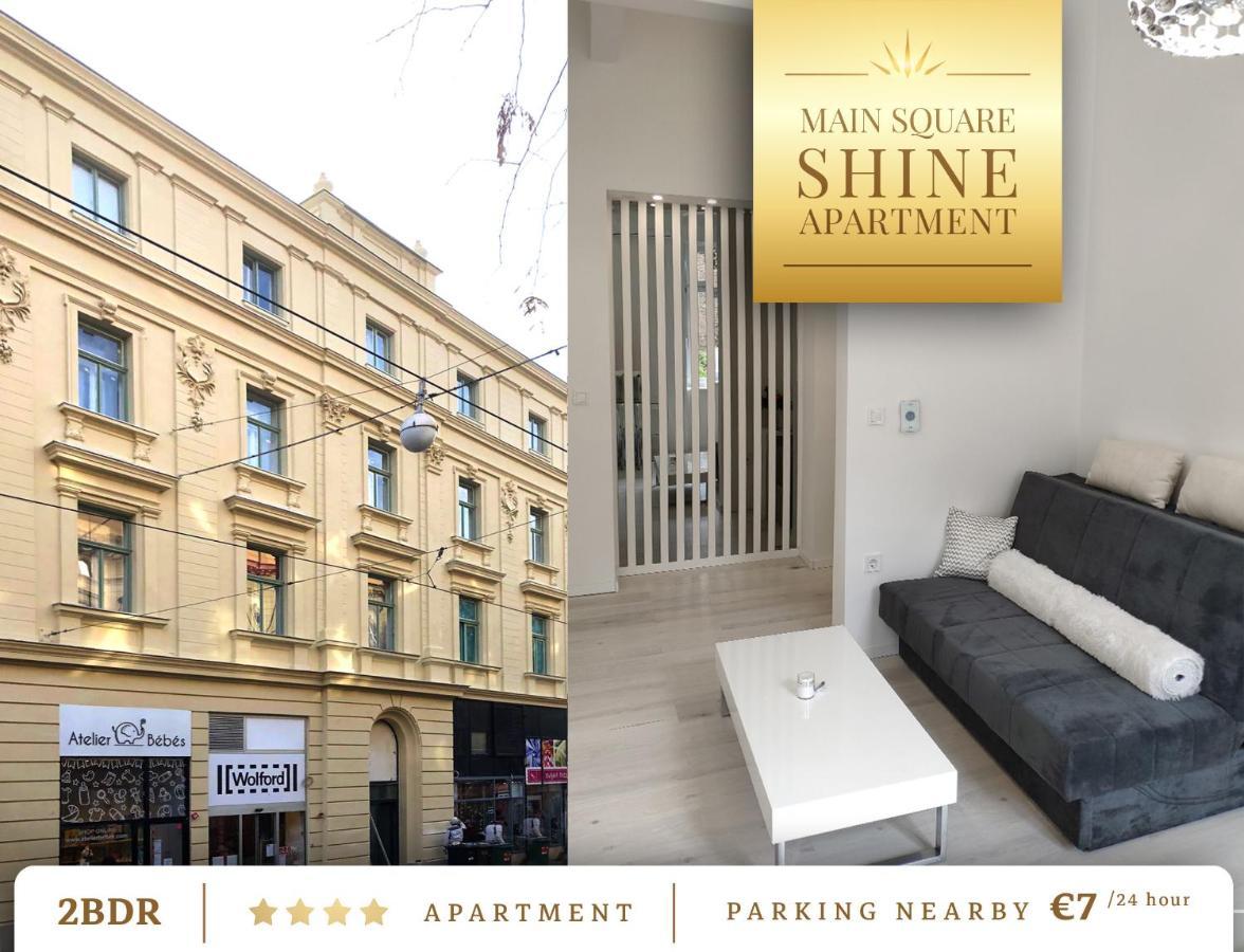 Luxurios And Historic Apartment "Shine" - Right On The Main Square Zagreb Exterior foto