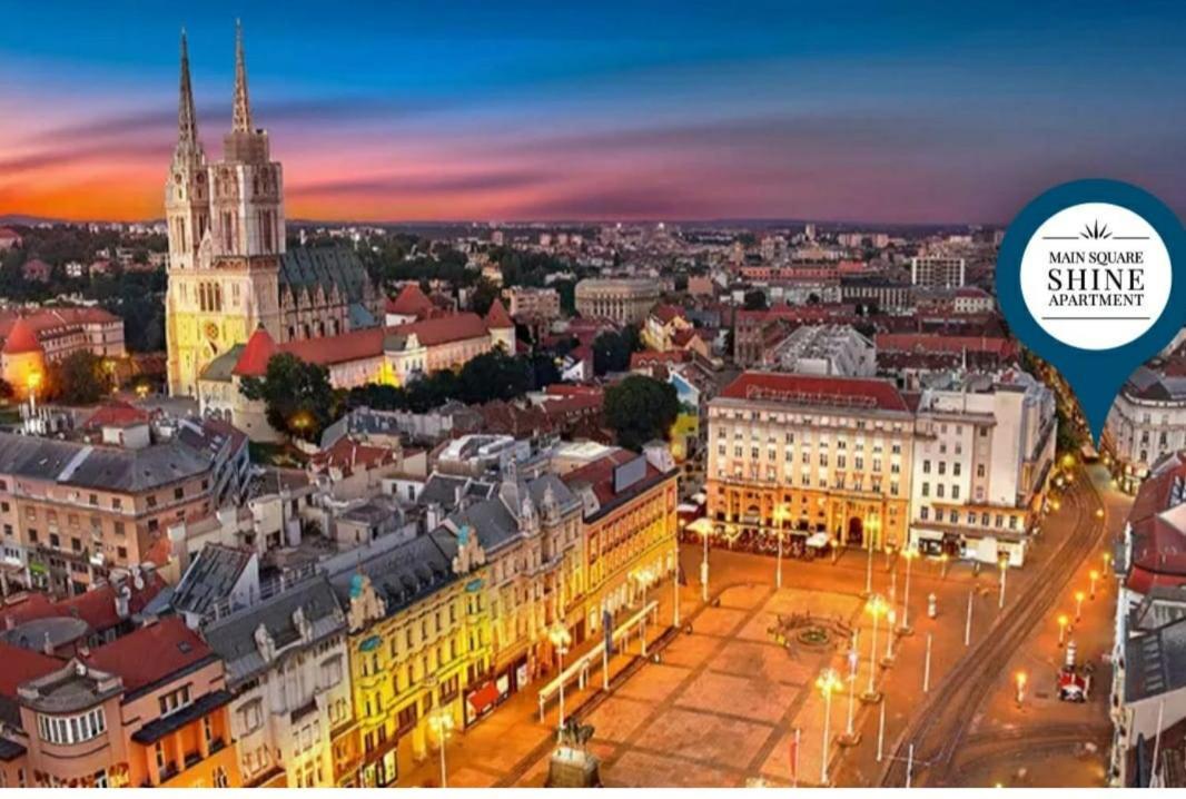 Luxurios And Historic Apartment "Shine" - Right On The Main Square Zagreb Exterior foto