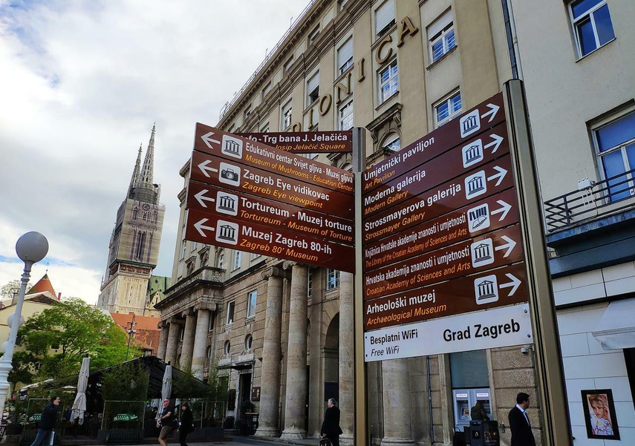 Luxurios And Historic Apartment "Shine" - Right On The Main Square Zagreb Exterior foto